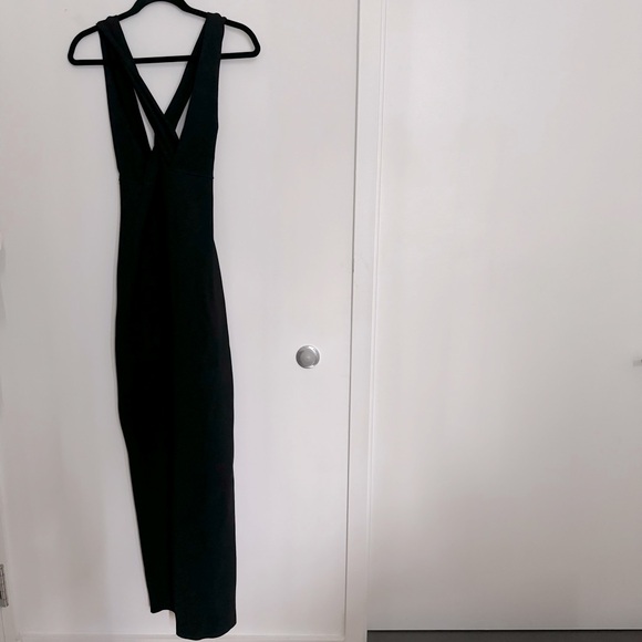 Scanlan Theodore Crepe Knit Turban Twist Gown - Picture 2 of 13